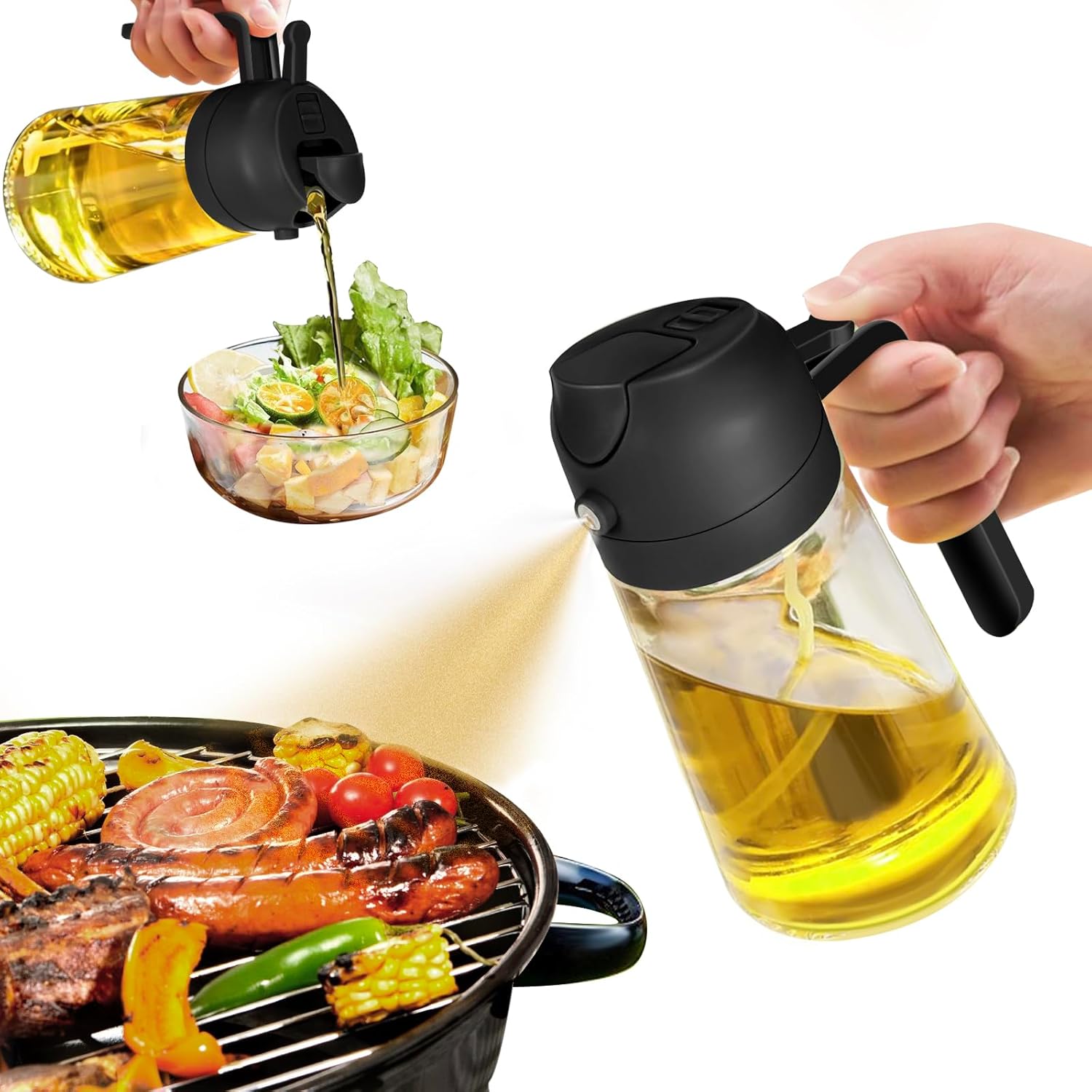 Buauty 3 Pack Air Fryer Silicone Liners 8inch Air Fryer